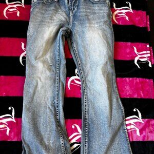 Women's Blue and Navy Jeans